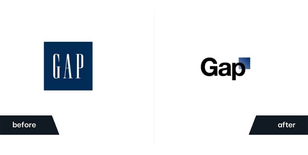 gap old logo vs new logo