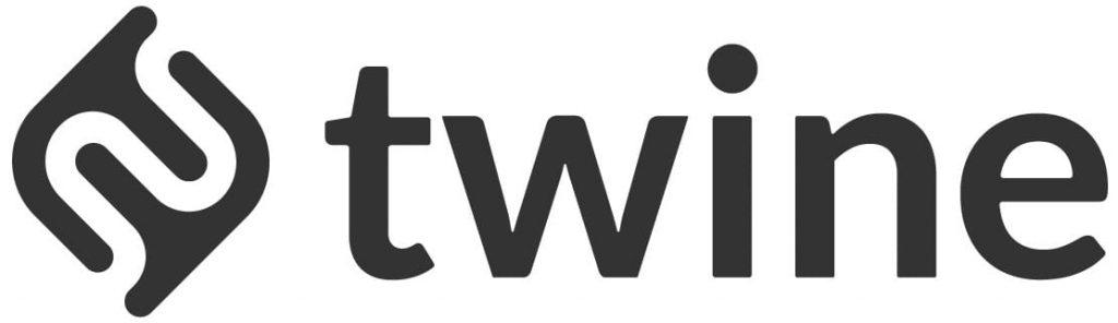 twine logo in black