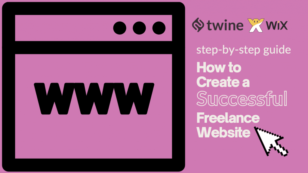 twine thumbnail how to create a successful freelance website