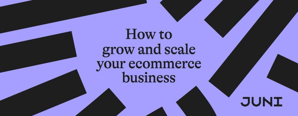 juni twine blog thumbnail how to grow and scale your ecommerce business