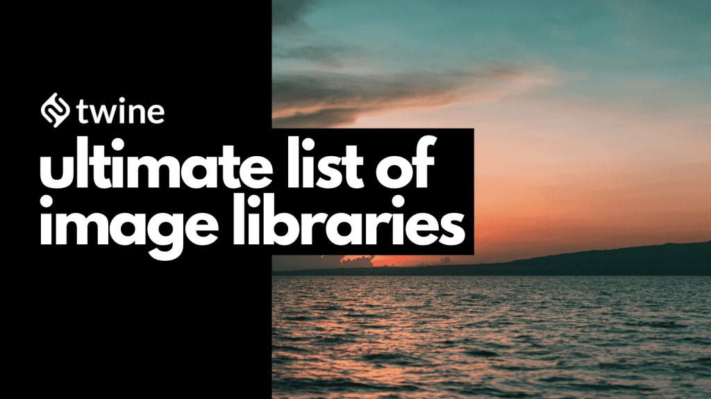 The Ultimate List of Image Libraries