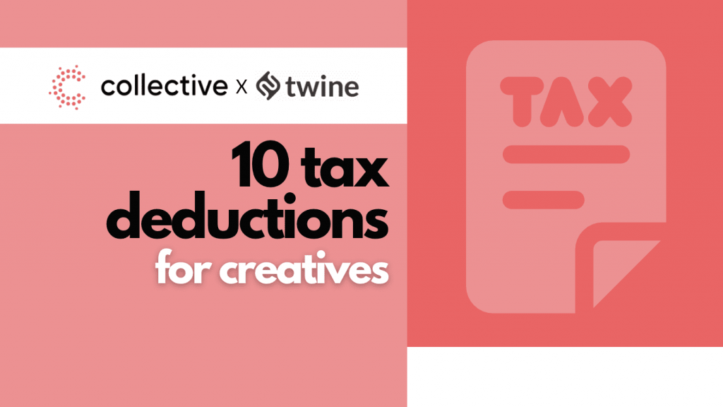 10 Tax Deductions that Creatives Needs to Know twine thumbnail