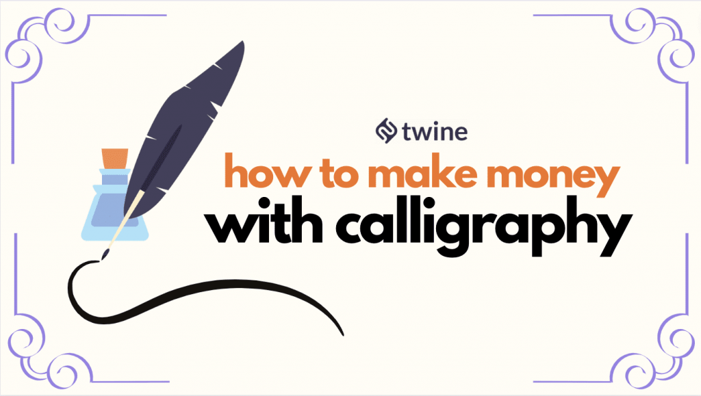 how to make money with calligraphy twine thumbnail