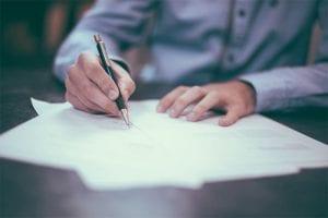 Angel Investor signs a contract