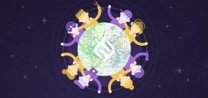 Illustration of Twine artists around the globe. You can find quality freelancers all over the world on Twine.