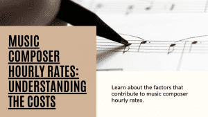 music composer hourly rates cost breakdown