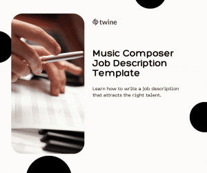 Music Composer Job Description Template