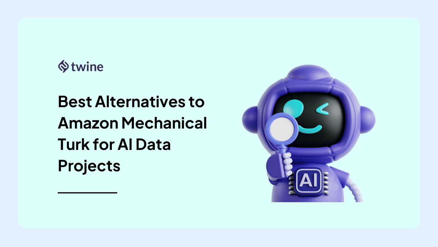 Best Alternatives to Amazon Mechanical Turk for AI Data Projects ...